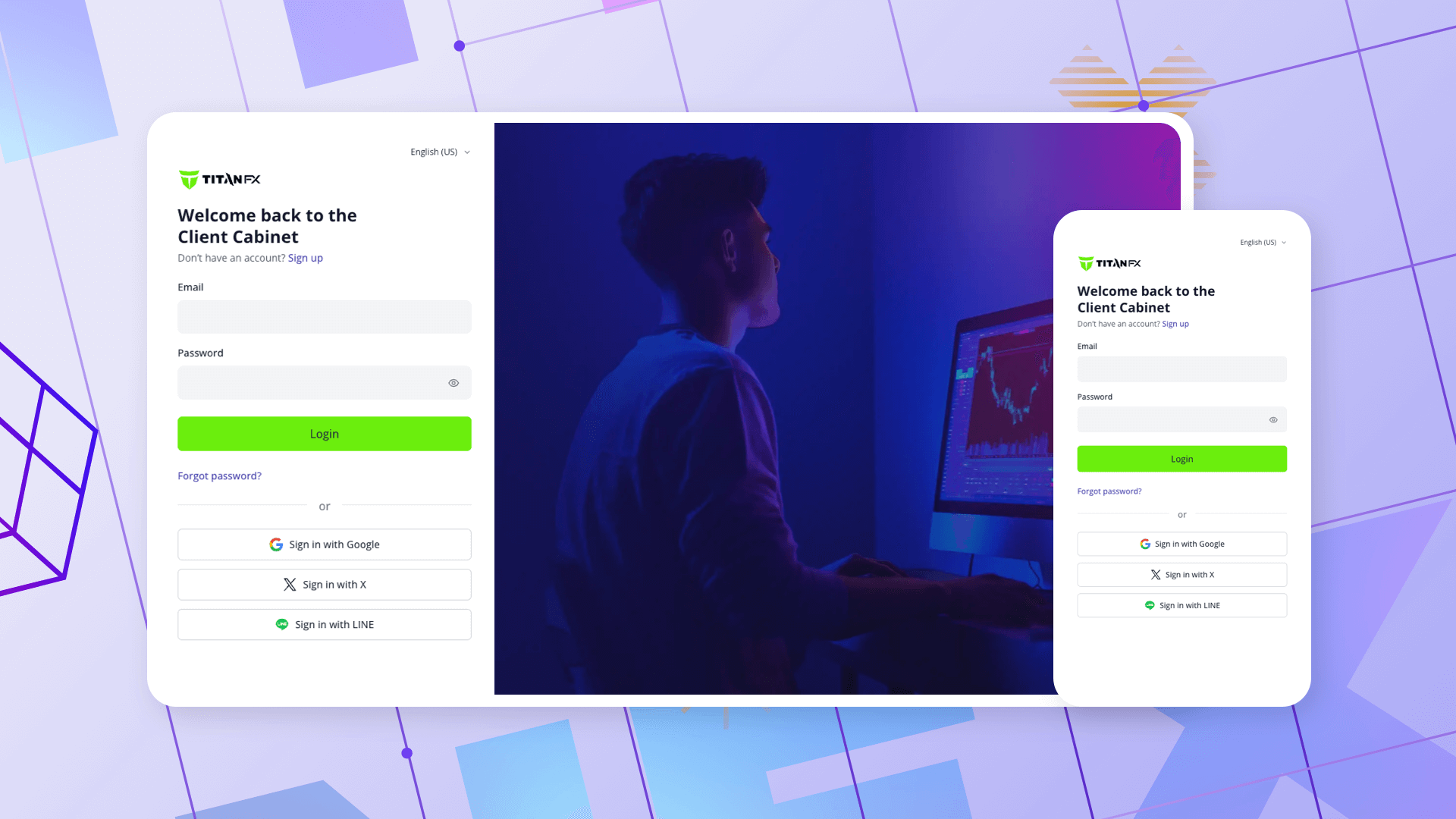 TitanFX Client Dashboard Modernization